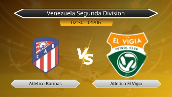 Venezuela Segunda Division Atletico Barinas VS Atletico El Vigia