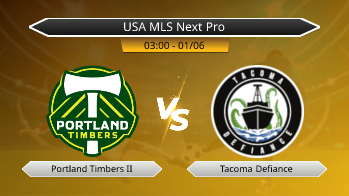 USA MLS Next Pro Portland Timbers II VS Tacoma Defiance