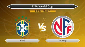 FIFA World Cup - Brazil vs Norway