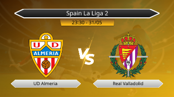 Spain La Liga 2 UD Almeria VS Real Valladolid