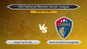 USA National Women Soccer League Angel City FC (W) VS North Carolina Courage (W)